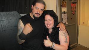 Fangirl photo with Moyses Kolesne. 