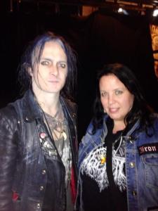 Obligatory blurry fan-girl pic. 