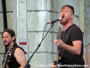 Mark Kloeppel and Jason Netherton of Misery Index. Photo by Mary Spiro