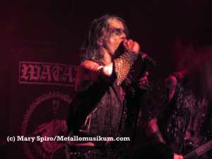 Erik Danielsson of Watain. Brooklyn Night Bazaar. June 15.